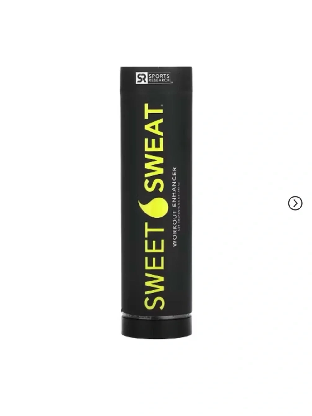 Sweet Sweat Workout Enhancer - Black/Yellow
